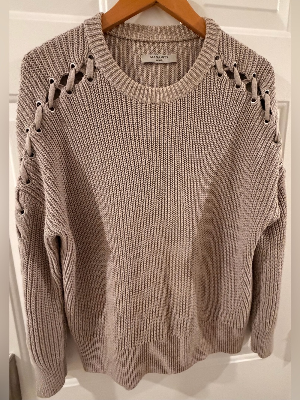 AllSaints Aria Laced Jumper - Picture 2 of 6